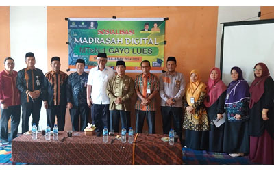 MTsN 1 Gayo Lues  Gelar Rapat Dengan Wali Siswa Baru Dan Sosialisai  Madrasah Digital