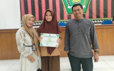 Pelepasan siswa MTsN 1 Gayo Lues Peserta KSM Tk. Provinsi